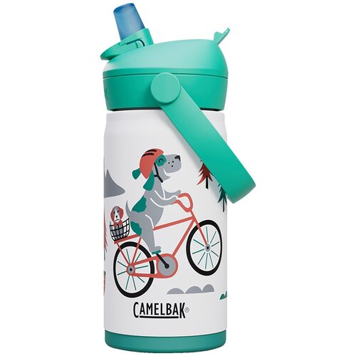 Camelbak čašica THRIVE FLIP STRAW KID`S lončić s nastavkom za piće INOX 0,4 L Biking Dogs Cijene