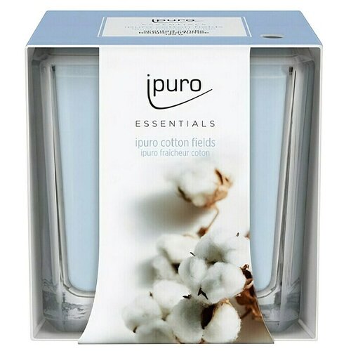 IPURO Essentials Mirisna svijeća u čaši Cotton Fields (Završni miris: zvjezdasti anis, heliotrop, geranij, 125 g) Cijene