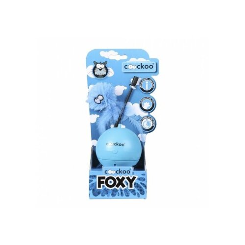 Coockoo foxy Magic Ball Igračka za mačke, Plava Cene