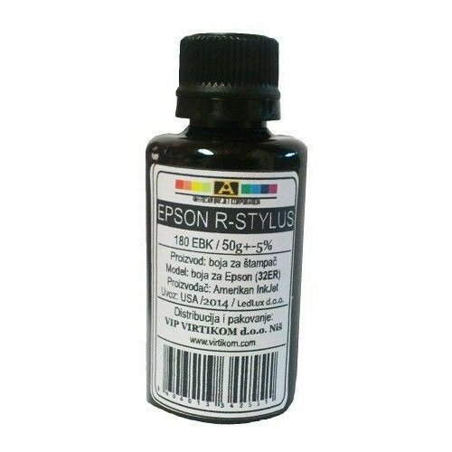 American Inkjet epson 180EBK crni refil za r-seriju ( 32ER/Z ) Cene