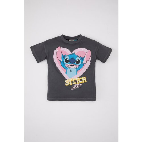 Defacto Baby Girl Disney Lilo & Stitch Short Sleeve T-Shirt Cene