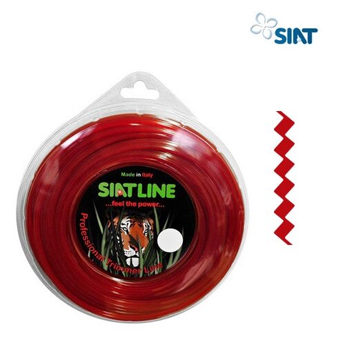  Najlon konac - silk za trimere Siatline 3.0 mm spiralni (blister 50 m) Slike
