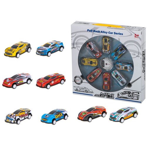  Set metalnih automobila 8 kom. Slike