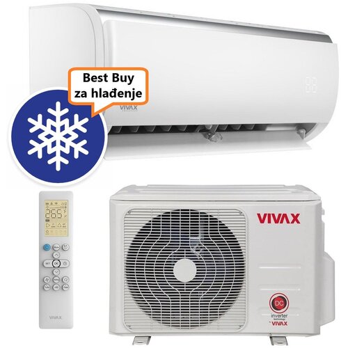 Vivax klima uređaj 3,52kW ACP-12CH35AEQI - Q design, za prostor do 35m2, A++ energetska klasa Cijene