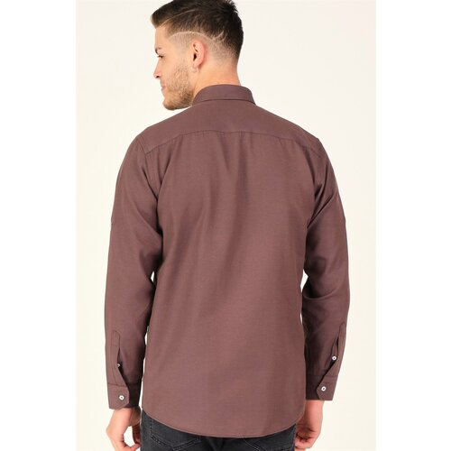 Dewberry G674 MEN'S SHIRT-COFFEE Cene