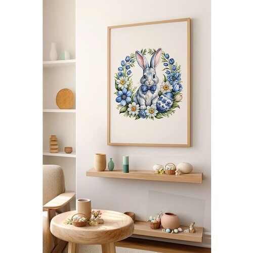 WALLXPERT Arteastermodel8-3348 Vi&scaron;enamenska Dekorativna Slika u Ram Cene