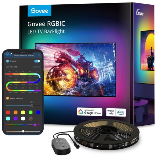 GOVEE TV 55-65" SMART LED pozadinsko osvetljenje RGBIC Wi-Fi Cene