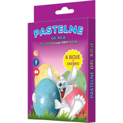 Nepoznato Gel boja za jaja sa pastelnim prelivom KGT Cene