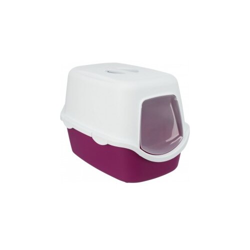 Toalet za mačke vico 40x40x56 cm bordo Slike