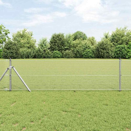  Zavarena žičana ograda za fiksaciju 50 x 0,8 m Pocinčani čelik Cijene