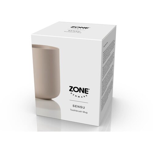 Zone Bež ča&amp;scaron;a za četkice za zube od kamenine Sensu &amp;ndash; Slike