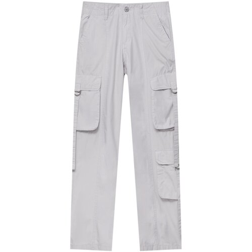 Pull&amp;amp;Bear Kargo kavbojke siva Slike