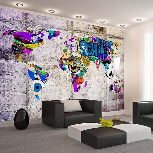  Samoljepljiva foto tapeta - Across Colorful World 343x245 Slike