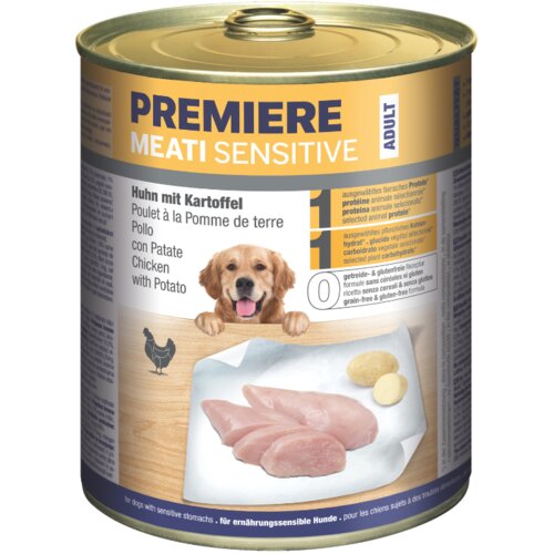 Premiere Dog Meati Sensitive Pi&scaron;čanec in krompir 800g konzerva Cene