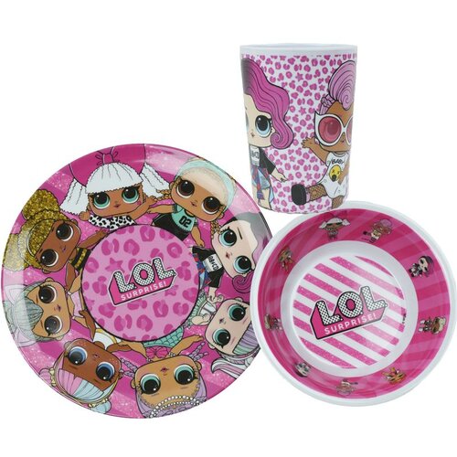  Set posuđa za djevojčicu, MGA Entertainment L.O.L. Set za doručak iznenađenja, roza Slike
