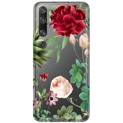 CaseGadget Silikonski ovitek s potiskom za Xiaomi Mi Note 10/Mi Note 10 Pro - Večbarvna 1 Cene