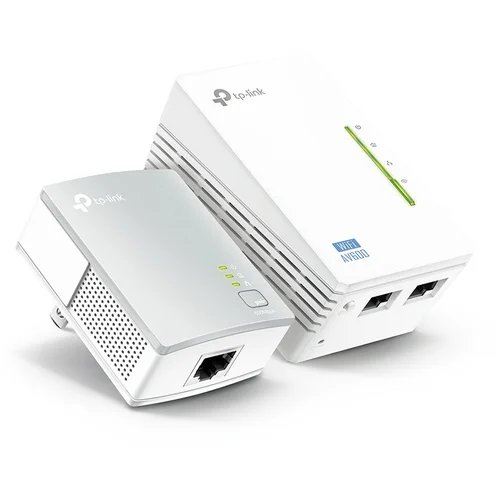 Tp-link TL-WPA4220 KIT AV600 Powerline Wi-FI KIT,300Mbps na 2.4GHz,802.11b/g/n, 600Mbps Powerline,HomePlug...