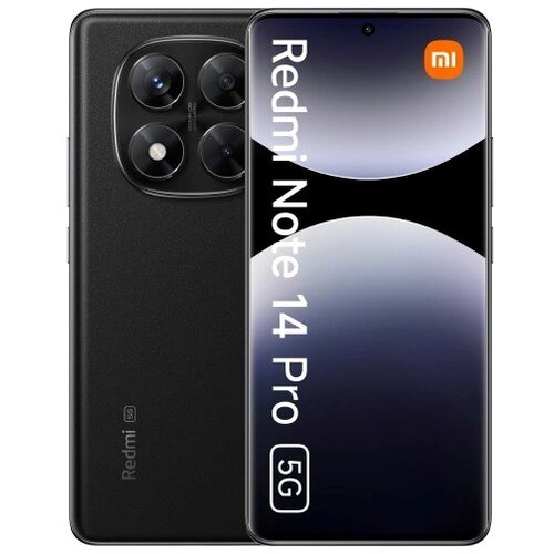 Xiaomi redmi note 14 pro 5G 12GB/512GB midnight black Slike