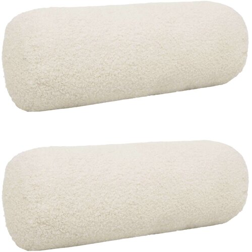  Presvlaka za jastuk 2 pcs HEERLEN Krem Ø 15 x 40 cm Bouclé Cene