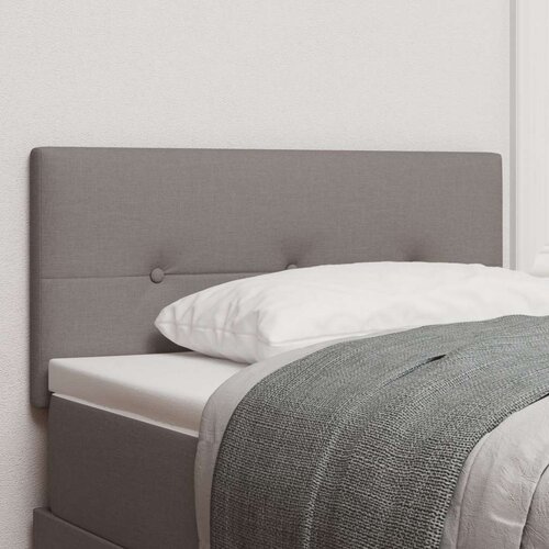  LED Uzglavlje S Gumbima Taupe 80 cm Tkanina Cene