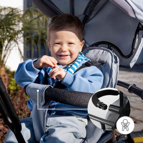 Kinderkraft Tricikl Freeway 2, Siva Slike