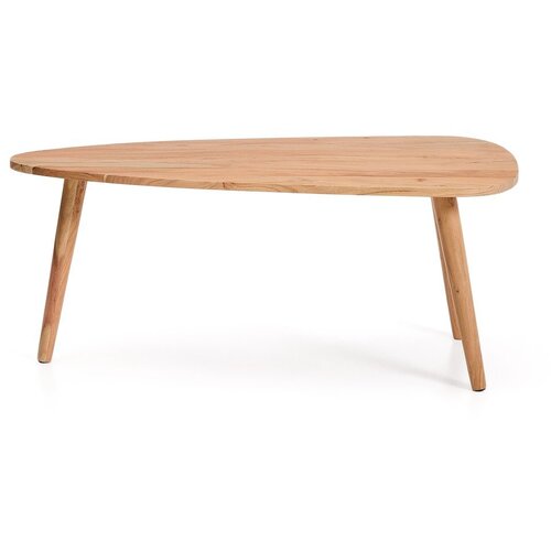 Kave Home Stolić za kavu od masivnog bagrema u prirodnoj boji 60x110,5 cm Duvani &ndash; Cijene