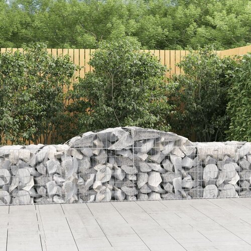  Lučne gabionske košare 3 kom 300x50x60/80 cm pocinčano željezo Cijene