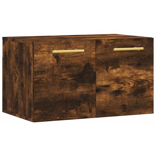 Maison Chic Stenska omarica - Zidna omarica dimljeni hrast 60x36,5x35 cm inženirski les iu86, (22062768) Cene