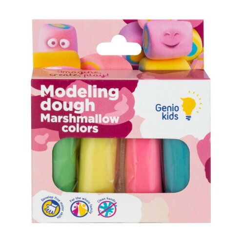 Dream Makers igračka plastelin, 4 marshmallow boje ( A073524 ) Slike