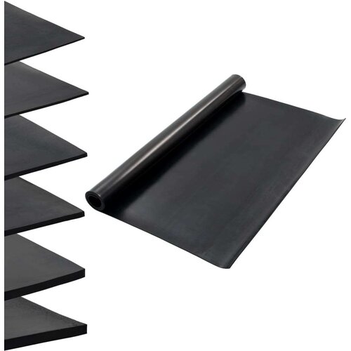  Prostirka od protuklizne gume 1 2 x 2 m 4 mm glatka Slike