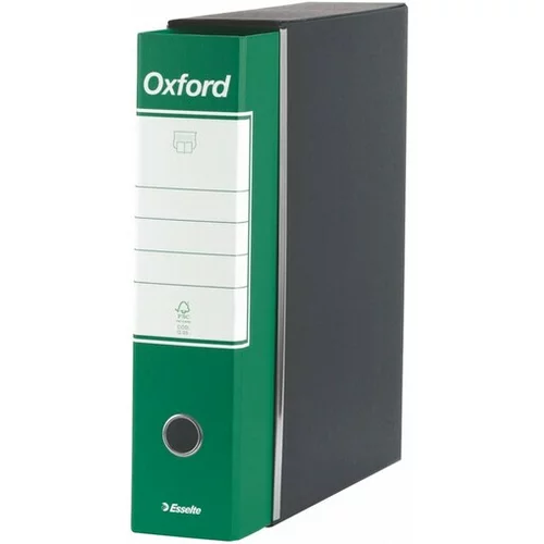 Esselte registrator oxford A4/80 s kutijom, zelena