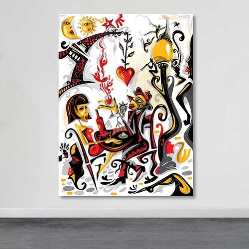 Wallity Slika za zid DEV03313100140, 100x140 cm Cene
