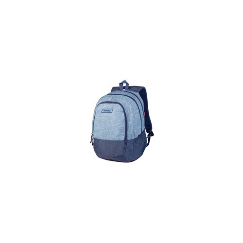 Target Školski ruksak Zip Duel Blue Melange Cene