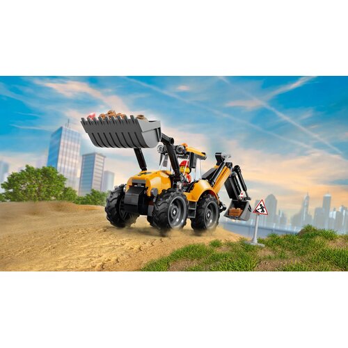 Lego 60480 Rumeni rovokopač Slike