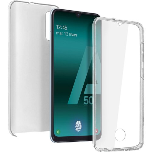 AVIZAR Popolna za&scaron;cita: mehka sprednja lupina in trda zadnja stran - prozorna str. Samsung Galaxy A50, (20599643) Cene