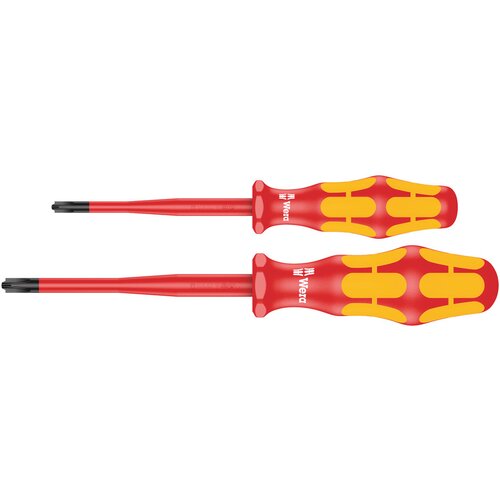 Wera 165 pz / s # 1 + 2 set odvijača kraftform plus serija 100. sa smanjenim prečnikom sečiva, 2 komada, 05006470001 Cene