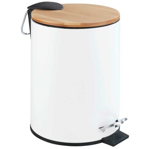 Wenko Bel keramičen komplet pripomočkov za kopalnico Bamboo &amp;ndash; Slike