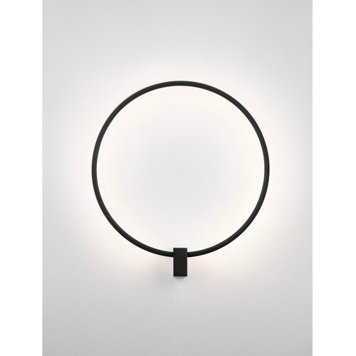 Nova Luce Mat crna LED zidna lampa aluminijska s mogućnosti zatamnjivanja Cercio &amp;ndash; Slike