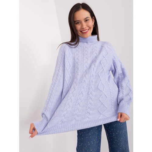 Wool Fashion Italia Sweater-AT-SW-2355-2.12P-Light Purple Slike