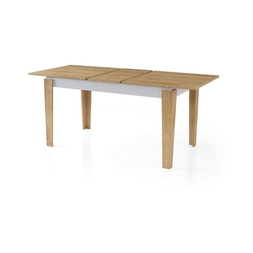 Hanah home Cunda - 2982 OakWhite Extendable Dining Table Cene