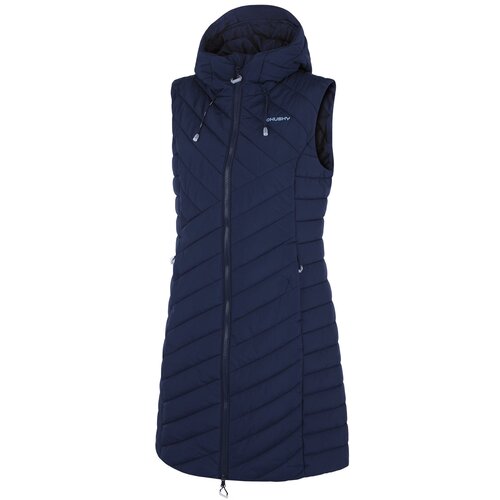 Husky Women&amp;#039;s hardshell vest Napi L dark blue Slike
