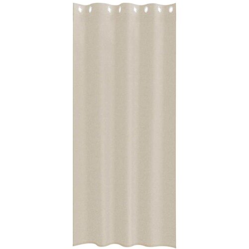 Voile zavjesa sa zavjesama 2 pcs Pijesak 225 x 140 cm Poliester Slike