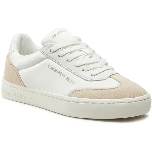 Calvin Klein Jeans Superge Classic Cupsole Low Mix Indc YW0YW01389 White/Creamy White 0K8