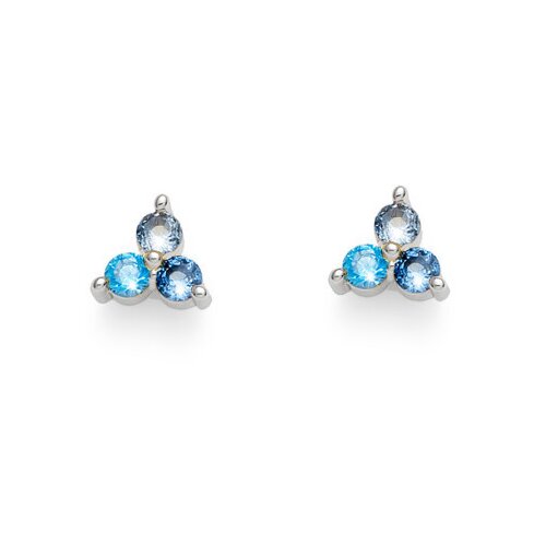  Ženske oliver weber wispy blue zircon mindjuše sa swarovski cirkonima ( 22988.blu ) Cene