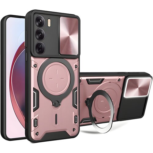 Techsuit zaštitna maska CamGuard za Oppo Reno12 - Roza Cene