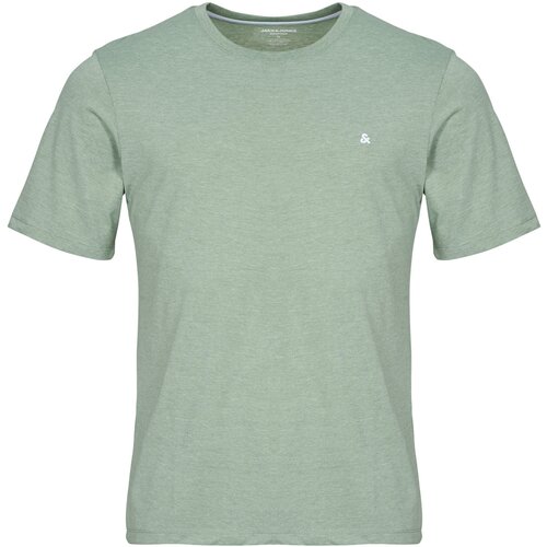 Jack & Jones Majice s kratkimi rokavi JJEPAULOS Zelena Cene