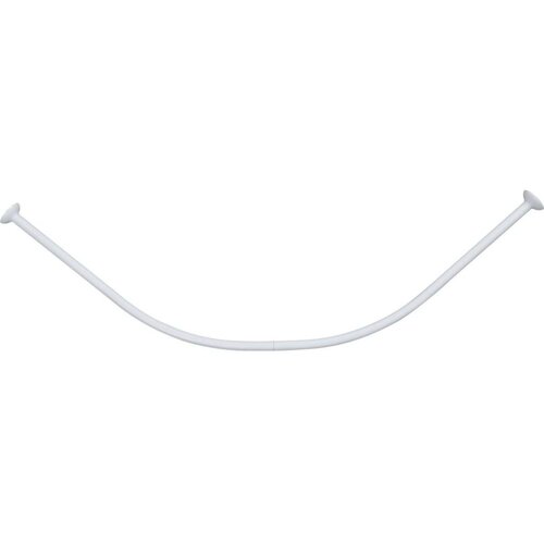 Tendance držač zavjese za kadu zaobljeni 90&times;90 cm aluminij, bijeli Cijene