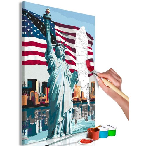  Slika za samostalno slikanje - Proud American 40x60 Cene