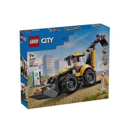 Lego 60480 Žuti bager-utovarivač Cene
