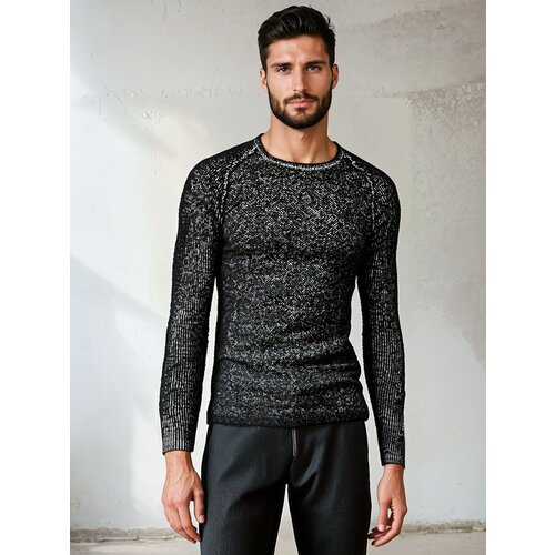DStreet Sweter męski czarny Slike